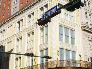 Bourbon Street, intersection with Canal Street, New Orleans