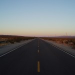 Road in the Mojave Desert by stevecadman, on Flickr