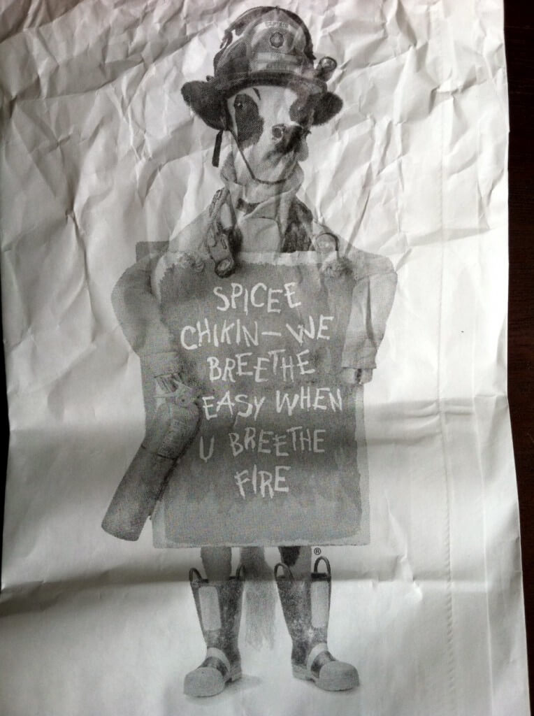 Chick-Fil-A bag cow